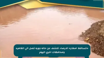 «تساقط أمطار» الأرصاد تكشف عن حالة جوية تصل إلى القاهرة ومحافظات أخرى اليوم
